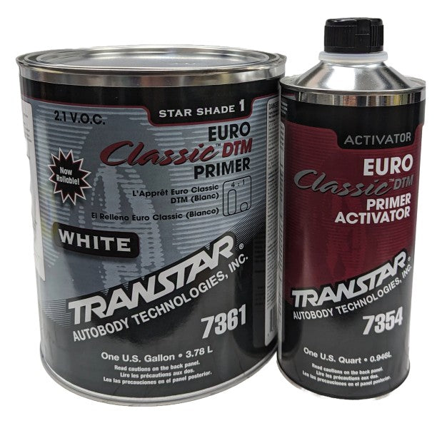 Euro Classic 2.1 DTM Primer White | Buy Online | RefinishMall.Com