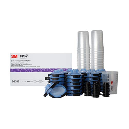 3 Pps 3M™ PPS™ Series 2.0 Standard Cup System 125 Micron Kit, 26301, 26314 ...