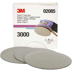 3M™ Trizact™ Hookit™ 6" Foam Abrasive Disc P3000 443SA 02085