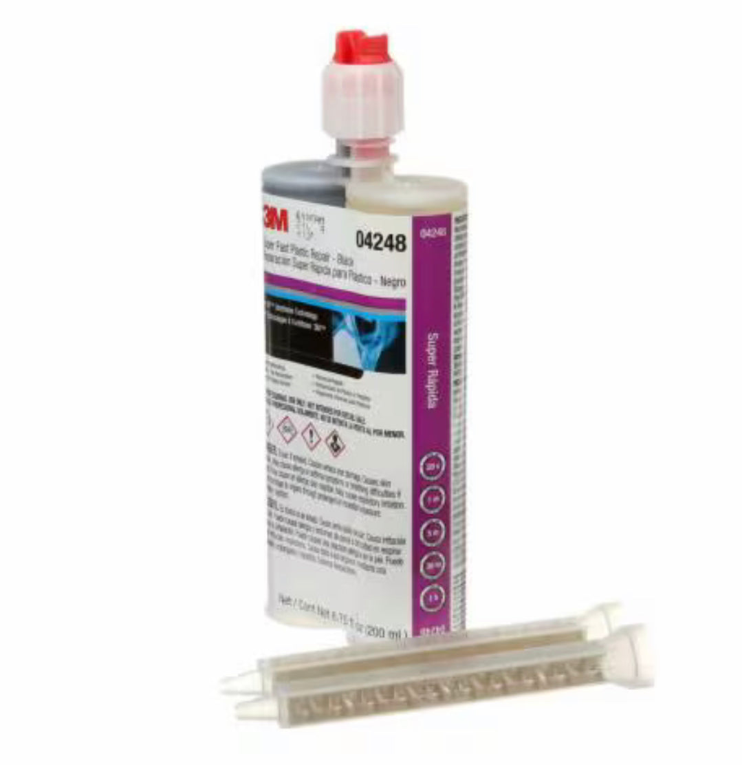 3M Super Fast Repair Adhesive 04248 200ml Black