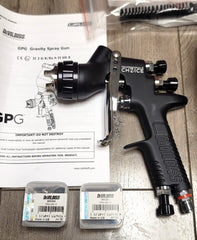 Devilbiss 905700 GPG Special "Blackout" Spray Gun Kit with 1.2, 1.3 & 1.4 Tips