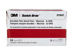 3M Scotch-Brite™ Durable Flex Maroon Hand Pad 7847 | Buy Online | RefinishMall.com