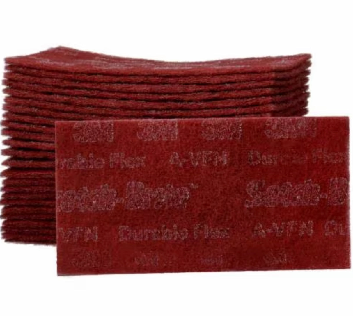 3M Scotch-Brite™ Durable Flex Maroon Hand Pad 7847 | Buy Online | RefinishMall.com