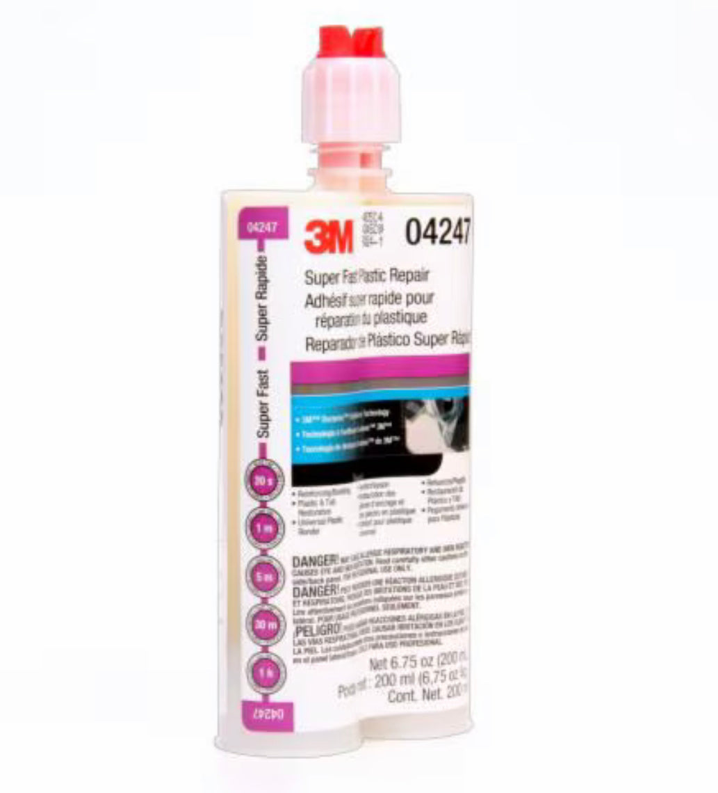 3M™ Super Fast Plastic Repair, 04247 6.8 fl. oz. (200 ml) | Buy Online | RefinishMall.com