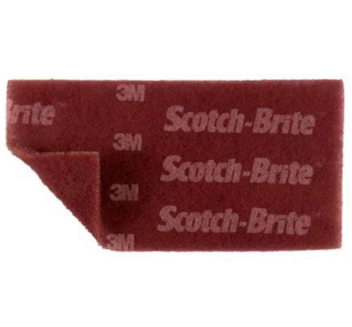 3M Scotch-Brite™ Durable Flex Maroon Hand Pad 7847 | Buy Online | RefinishMall.com