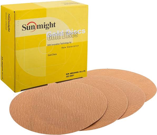 Sunmight Gold 6 inch Velcro Discs | Buy Online | RefinishMall.com