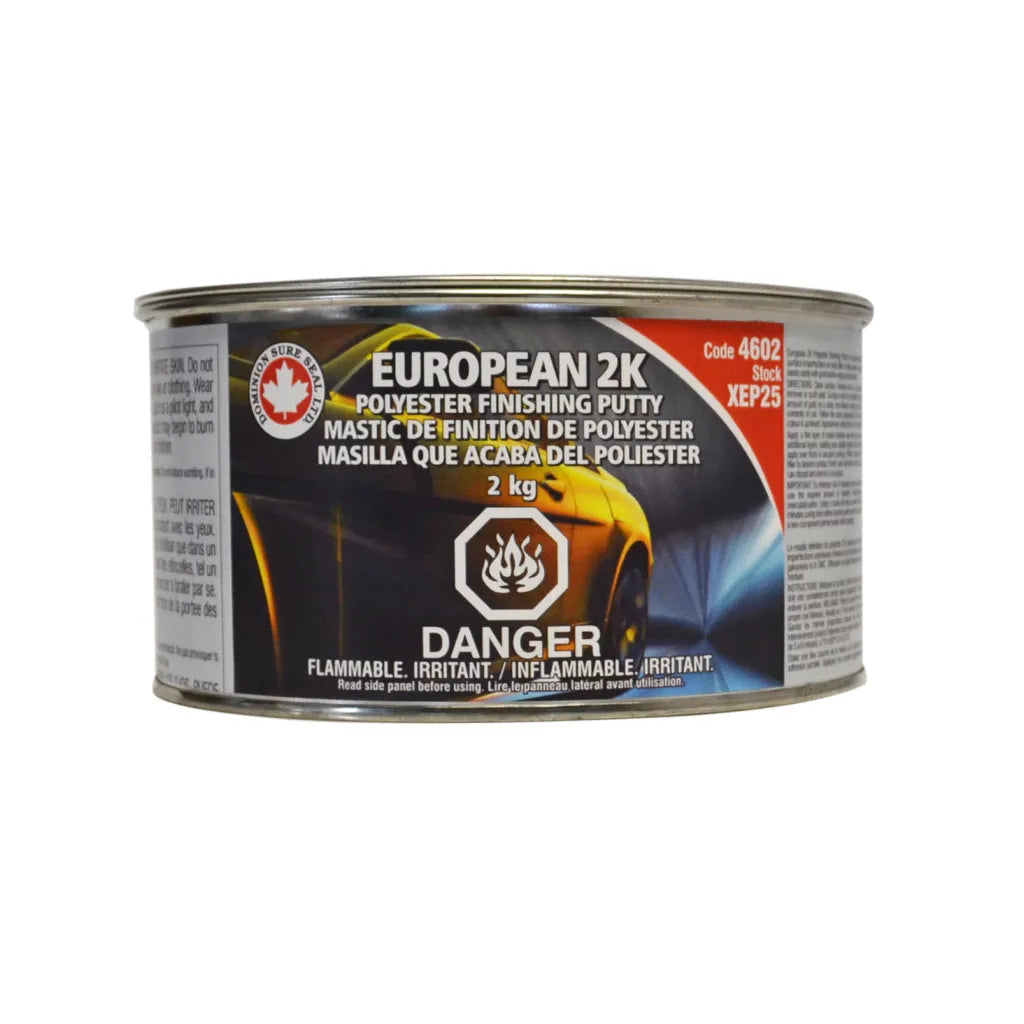 European 2K Polyester Finishing Putty 4602 DSS White | Buy Online | RefinishMall.com 