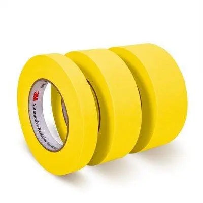 3M 06654 Crepe Paper Automotive Refinish Tape 1 1/2 Inch 6 3M 06654 Crepe Paper Automotive Refinish Tape 1 1/2 Inch 6