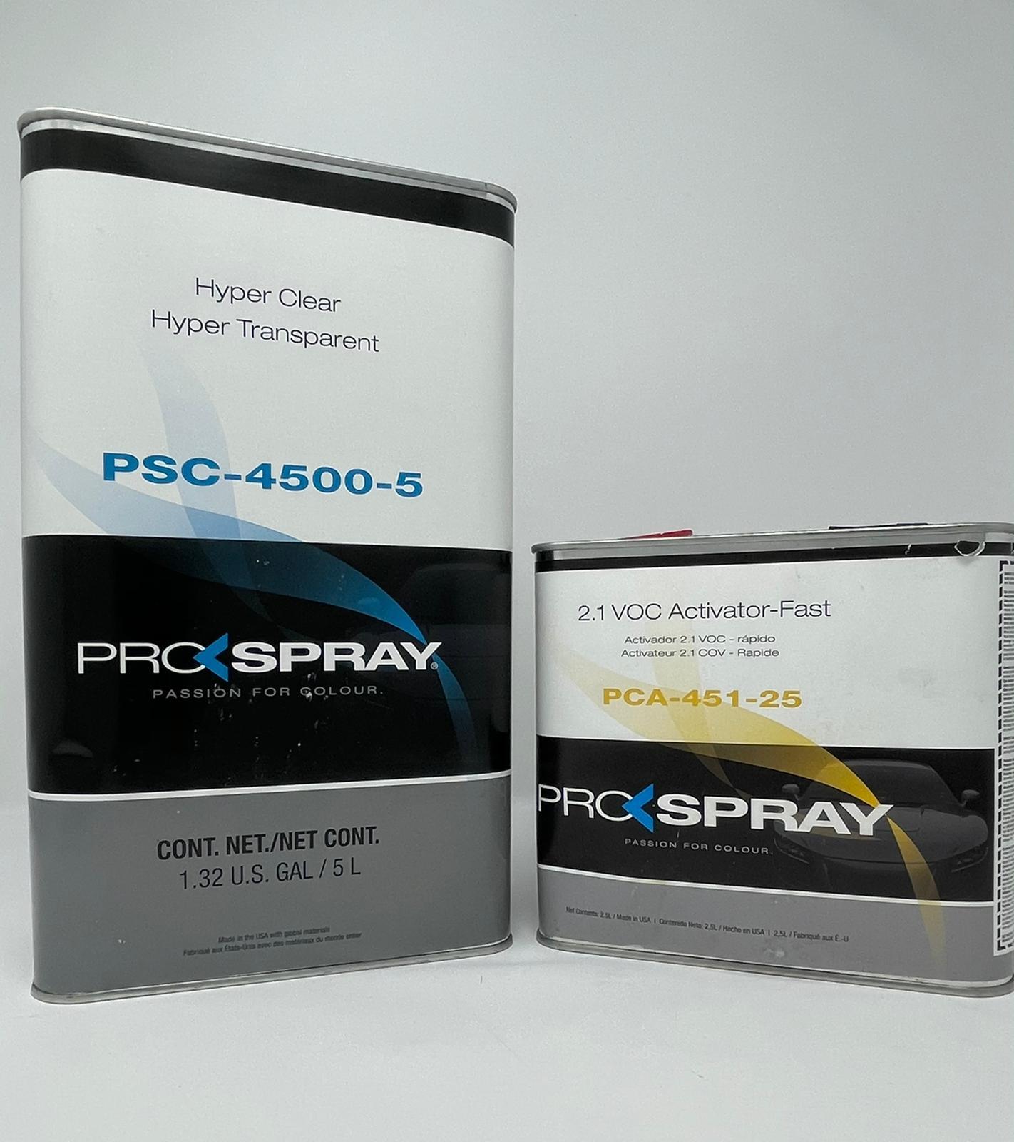 ProSpray 5L PSC-4500™ Hyper Clear Coat PSC-4500-5 by Valspar – Buy Online at RefinishMall.com